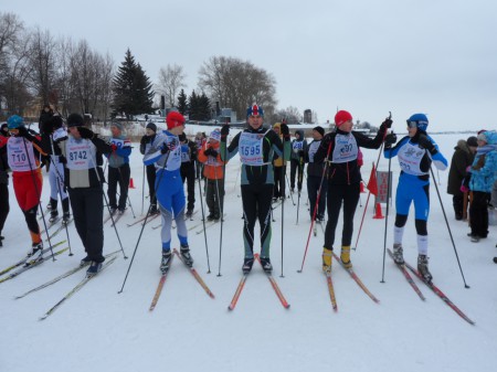 Городские лыжные гонки 2015