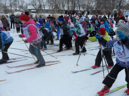 Городские лыжные гонки 2015