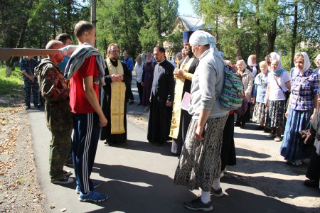 Владимирский Крестный ход в Новой Ладоге