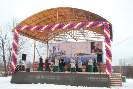 Открытие Суворовского сквера